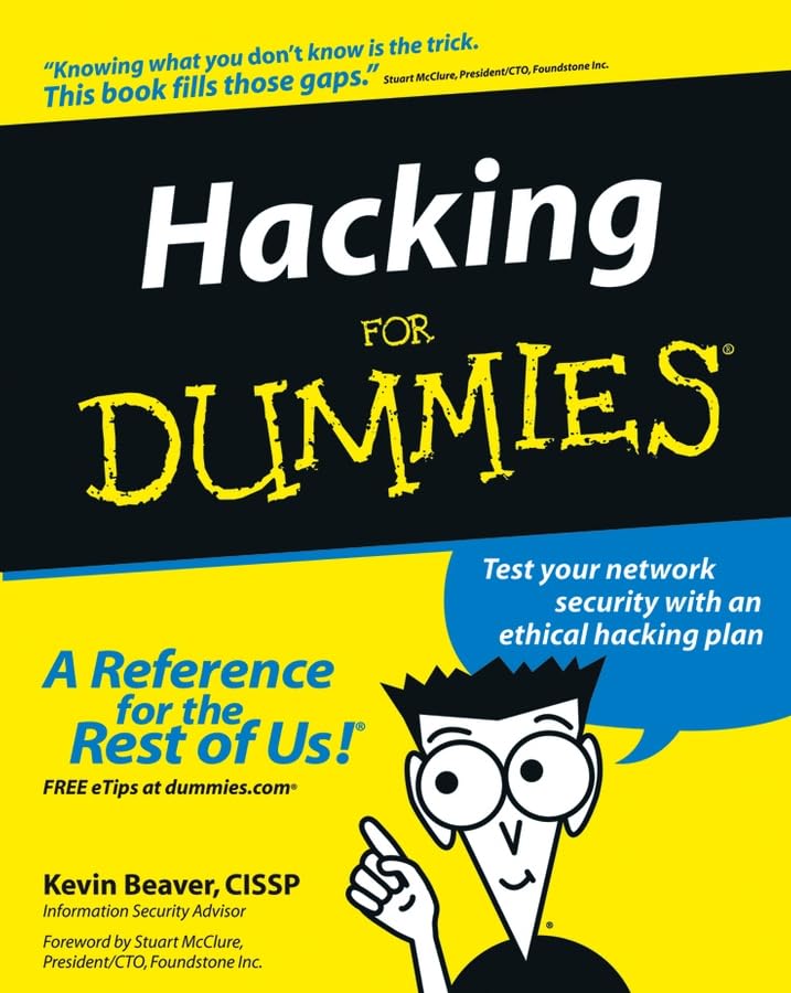 Hacking for Dummies book cover
