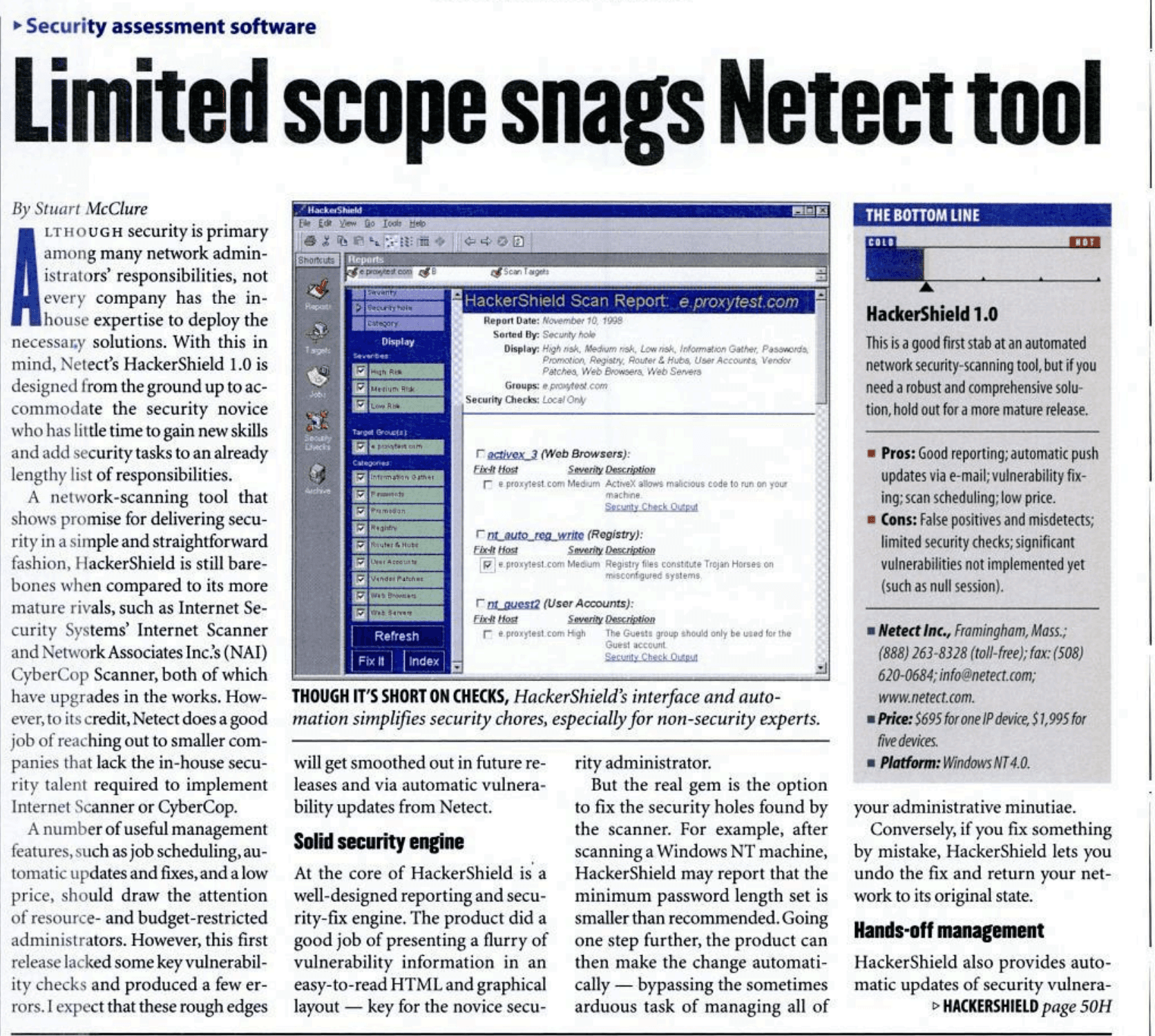limited-scope-snags-netect-tool