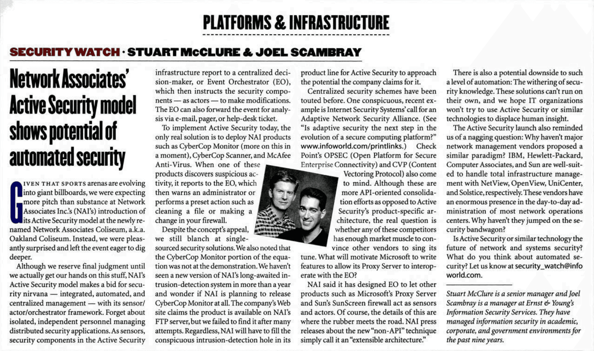 network-associates-active-security-model-shows-potential-of-automated-security